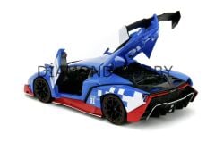 JADA TOYS 1/24 SONIC THE HEDGEHOG LAMBORGHINI VENENO