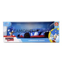 JADA TOYS 1/24 SONIC THE HEDGEHOG LAMBORGHINI VENENO