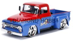 JADA TOYS 1/24 SUPERGIRL & 1956 FORD F-100 PICKUP