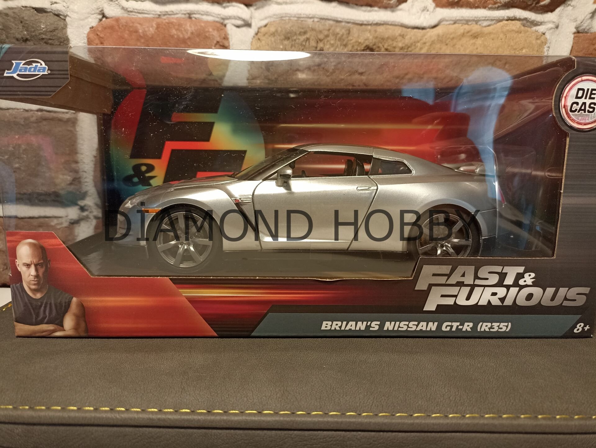 JADA TOYS 1/24 FAST &FURIOUS BRIAN'S NİSSAN GT-R (R35)