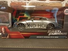 JADA TOYS 1/24 FAST &FURIOUS BRIAN'S NİSSAN GT-R (R35)