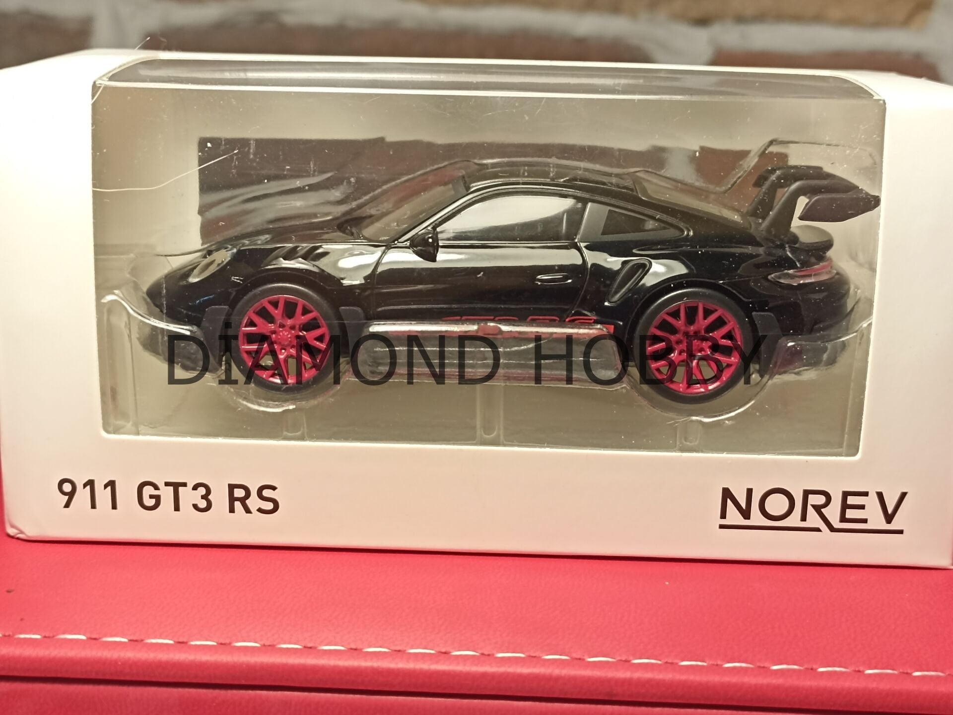 NOREV 1/43 ÖLÇEK PORSCHE 911 GT3 RS (SİYAH)