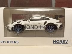 NOREV 1/43 ÖLÇEK PORSCHE 911 GT3 RS (beyaz)