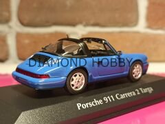 MAXİCHAMPS  1/43 MİNİ PORSCHE 911 Carrera 2 Targa 1991