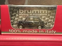 BRUMM 1/43 FIAT 500F 1965 SİYAH (2. EL)