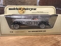 MATCHBOX MODEL OF YESTERYEAR 1937 MERCEDES BENZ 540K (2. EL)