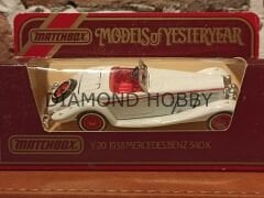 MATCHBOX MODEL OF YESTERYEAR 1938 MERCEDES 540 K (2. EL)