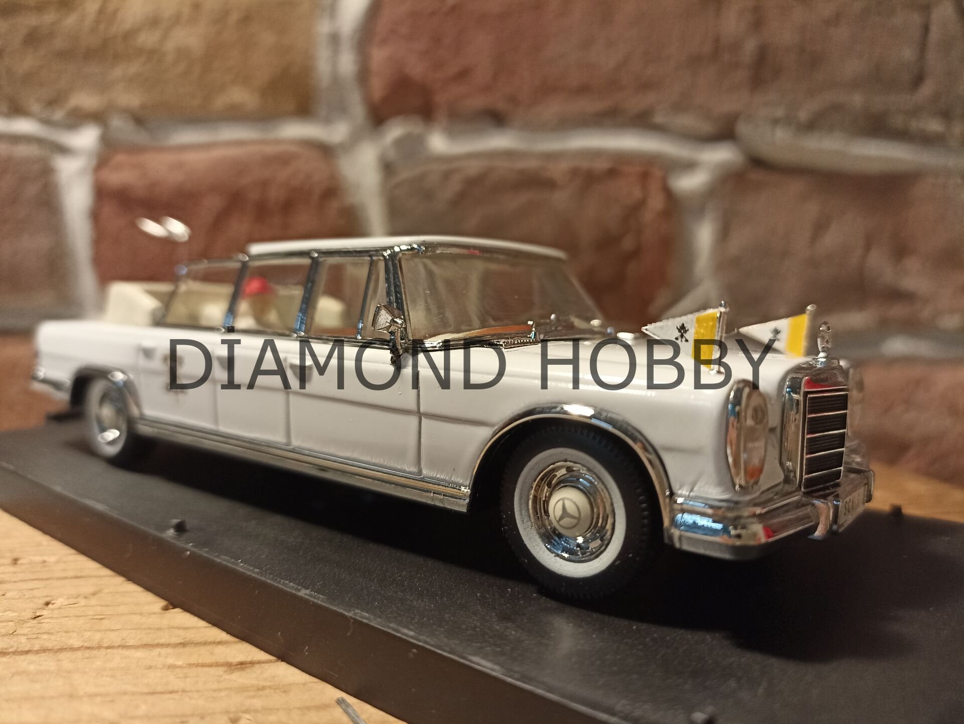 VİTESSE 1/43 MERCEDES 600 POPE PAULO VI MAKAM ARACI 2. EL)