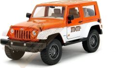 JADA TOYS 1/24 ÖLÇEK  M&M's ORANGE &2007 JEEP WRANGLER