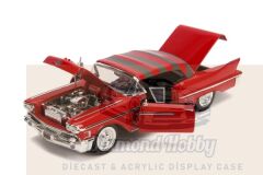 JADA TOYS 1/24 FREDDY KRUGER & 1958 CADILLAC SERİES 62 ON ELM STREET