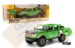 JADA TOYS 1/24 ÖLÇEK  M&M's GREEN &2021 FORS BRONCO
