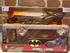 JADA TOYS 1/24 ÖLÇEK BATMAN & BATMOBİLE DİE CAST KİT