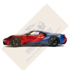 JADA TOYS 1/24 ÖLÇEK SPİDER-MAN & 2017 FORD GT