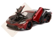 JADA TOYS 1/24 ÖLÇEK SPİDER-MAN-MILES MORALES & 2017 FORD GT