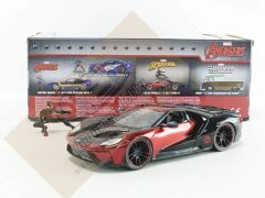 JADA TOYS 1/24 ÖLÇEK SPİDER-MAN-MILES MORALES & 2017 FORD GT