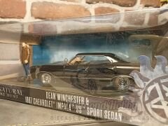 JADA TOYS 1/24 ölçek SUPERNATURAL DEAN WİNCHESTER & CHEVROLET