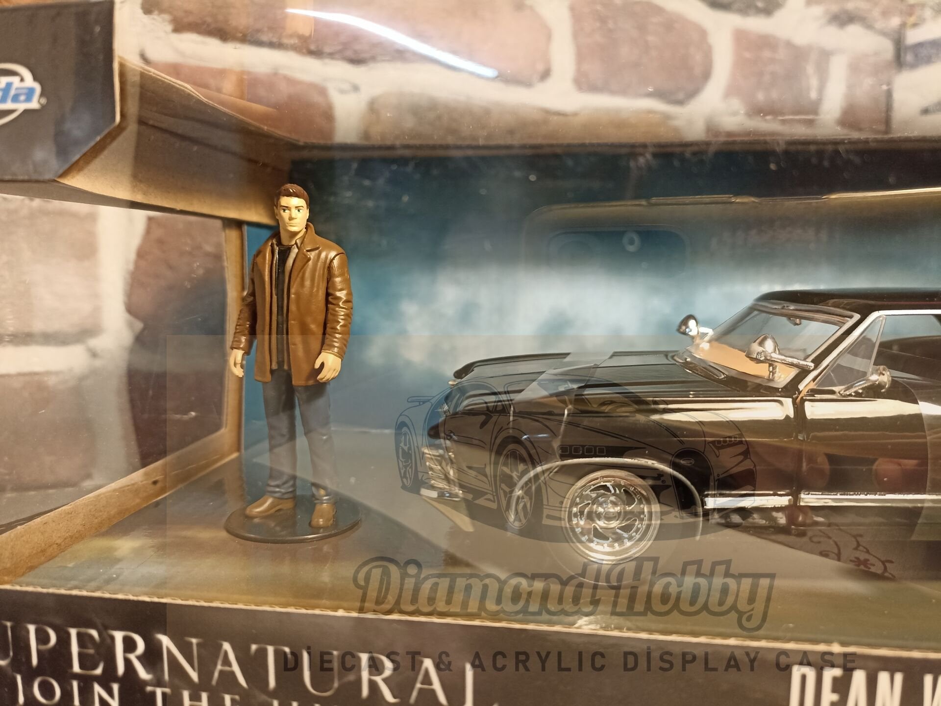 JADA TOYS 1/24 ölçek SUPERNATURAL DEAN WİNCHESTER & CHEVROLET
