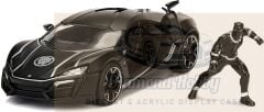 JADA TOYS 1/24 ölçek BLACK PANTHER & LYKAN HYPERSPORT
