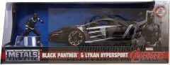 JADA TOYS 1/24 ölçek BLACK PANTHER & LYKAN HYPERSPORT