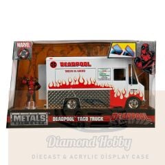 JADA TOYS 1/24 ölçek DEADPOOL & TACO TRUCK