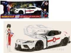 JADA TOYS 1/24 ölçek ROBOTECH RICK HUNTER & 2020 TOYOTA SUPRA