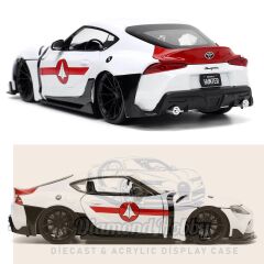 JADA TOYS 1/24 ölçek ROBOTECH RICK HUNTER & 2020 TOYOTA SUPRA