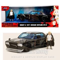 JADA TOYS 1/24 ölçek TOKYO REVENGERS MIKEY&NISSAN SKYLINE GT-R