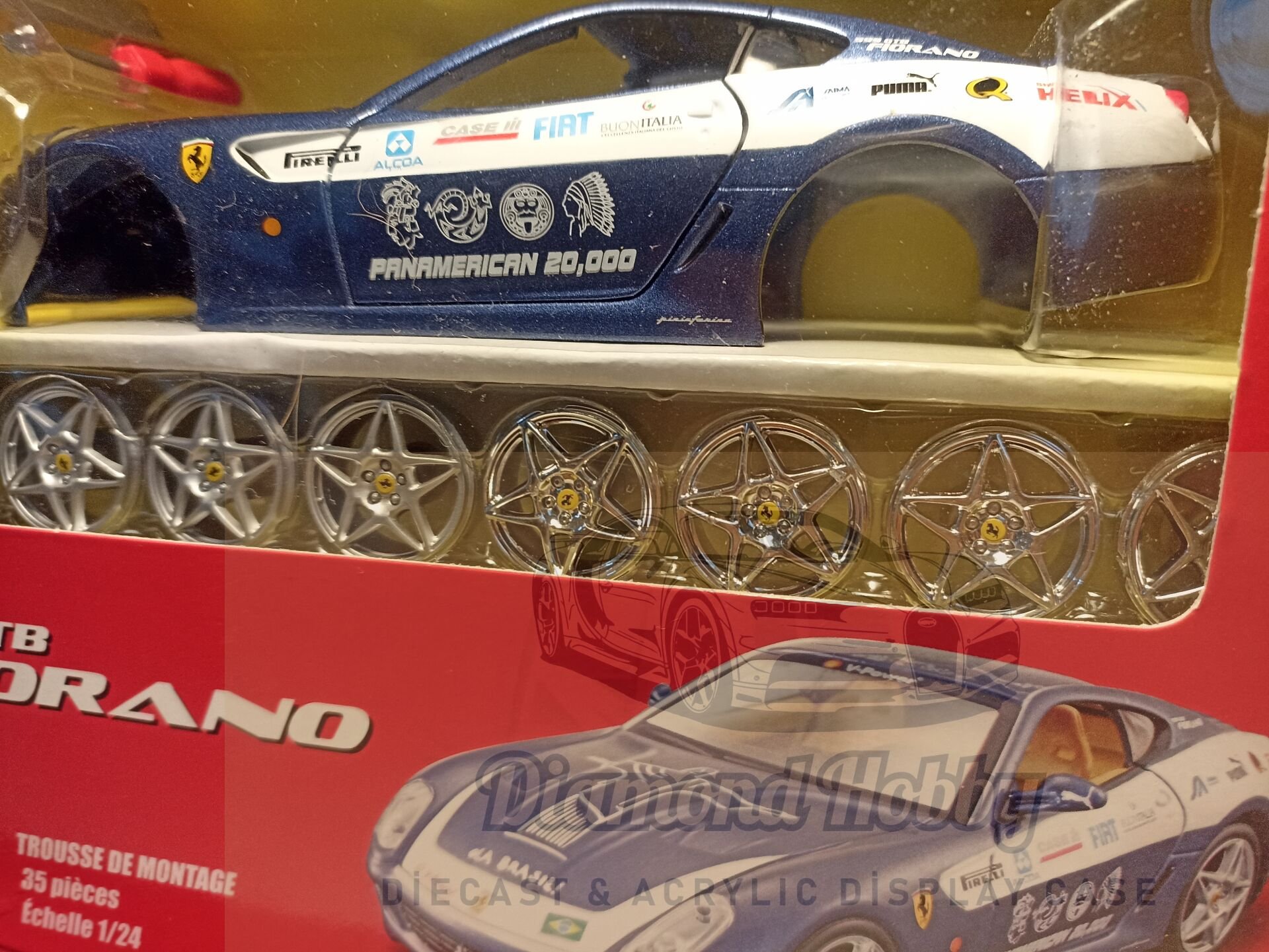 MAİSTO 1/24 ÖLÇEK FERRARİ 599 GTB FIORANO 35 PARÇA KİT
