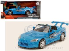 JADA TOYS 1/24 ÖLÇEK  FAST &FURIOUS 2001 HONDA S2000 MAVİ