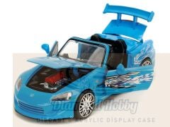 JADA TOYS 1/24 ÖLÇEK  FAST &FURIOUS 2001 HONDA S2000 MAVİ