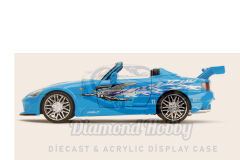 JADA TOYS 1/24 ÖLÇEK  FAST &FURIOUS 2001 HONDA S2000 MAVİ
