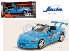 JADA TOYS 1/24 ÖLÇEK  FAST &FURIOUS 2001 HONDA S2000 MAVİ