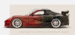 JADA TOYS 1/24 ÖLÇEK 1995 MAZDA RX-7 WIDEBODY