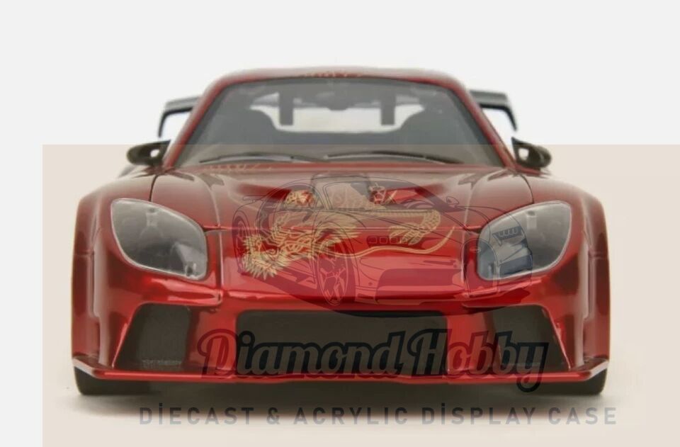 JADA TOYS 1/24 ÖLÇEK 1995 MAZDA RX-7 WIDEBODY