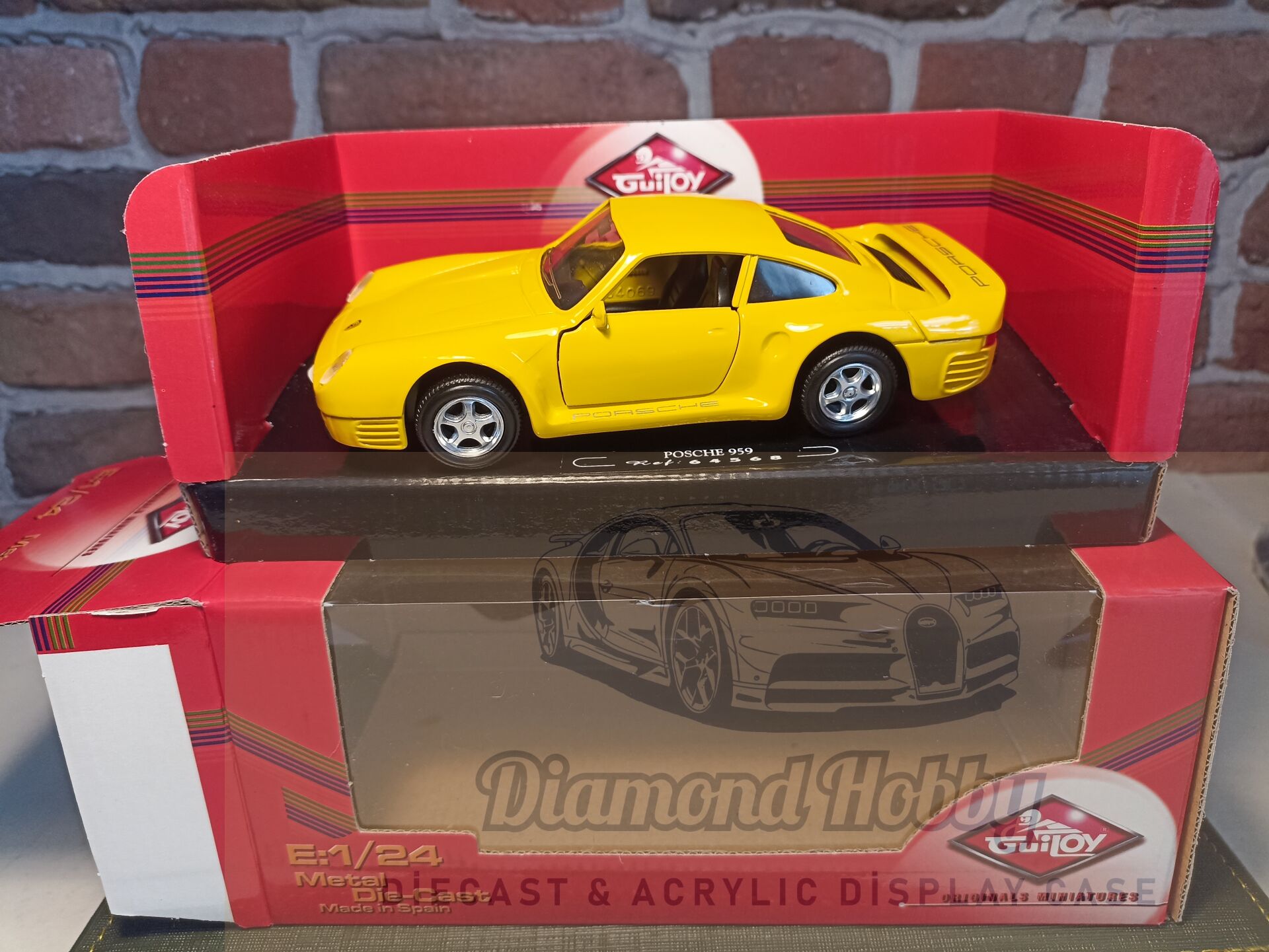 GUİLOY ÜRETİMİ 1/24 ÖLÇEK PORSCHE 959   2.EL