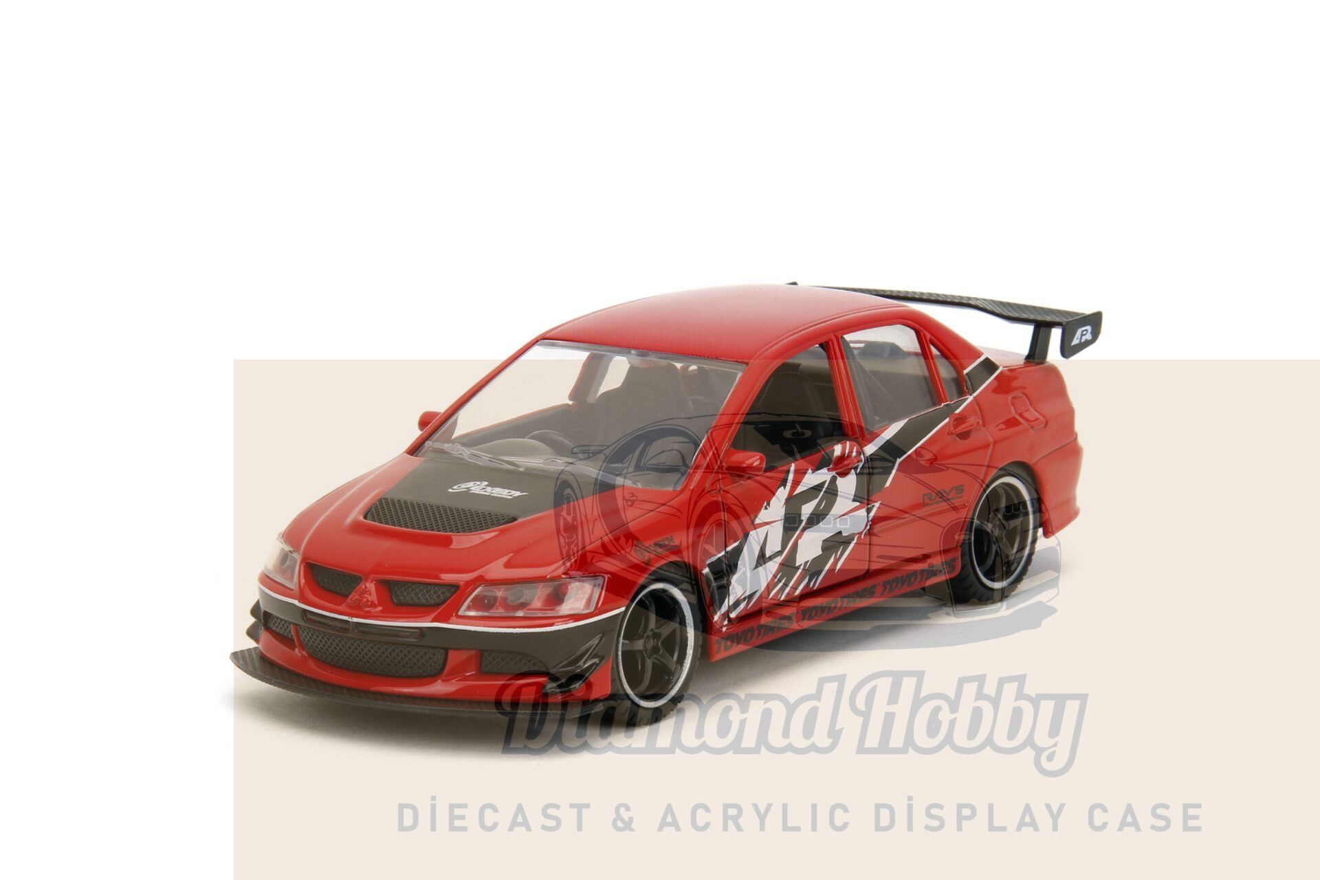 JADA TOYS 1/32 Fast & furious MITSUBISHI LANCER EVOLUTION IX