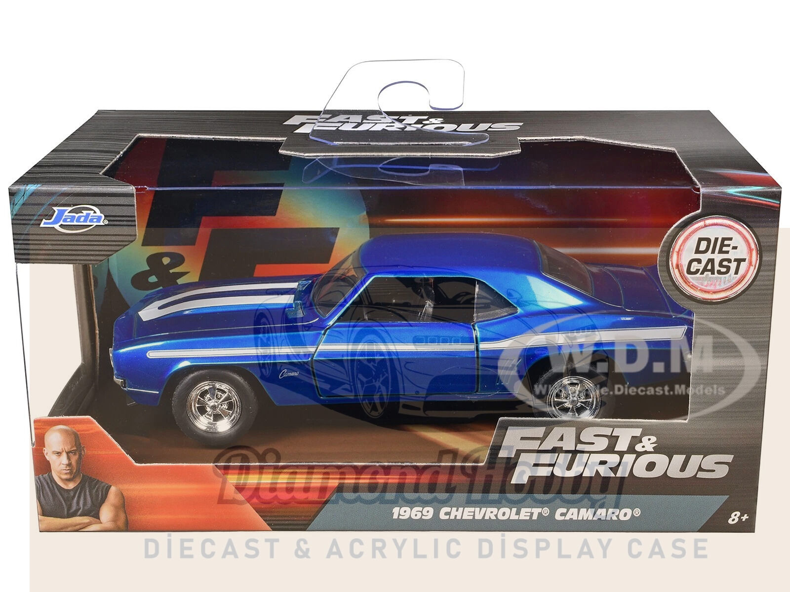 JADA TOYS 1/32 Fast & furious 1969 CHEVROLET CAMARO