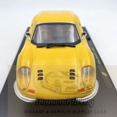 BURAGO 1/24 FERRARİ DİNO 246 GT -1970 SARI RENK
