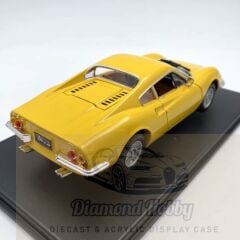BURAGO 1/24 FERRARİ DİNO 246 GT -1970 SARI RENK