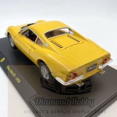 BURAGO 1/24 FERRARİ DİNO 246 GT -1970 SARI RENK