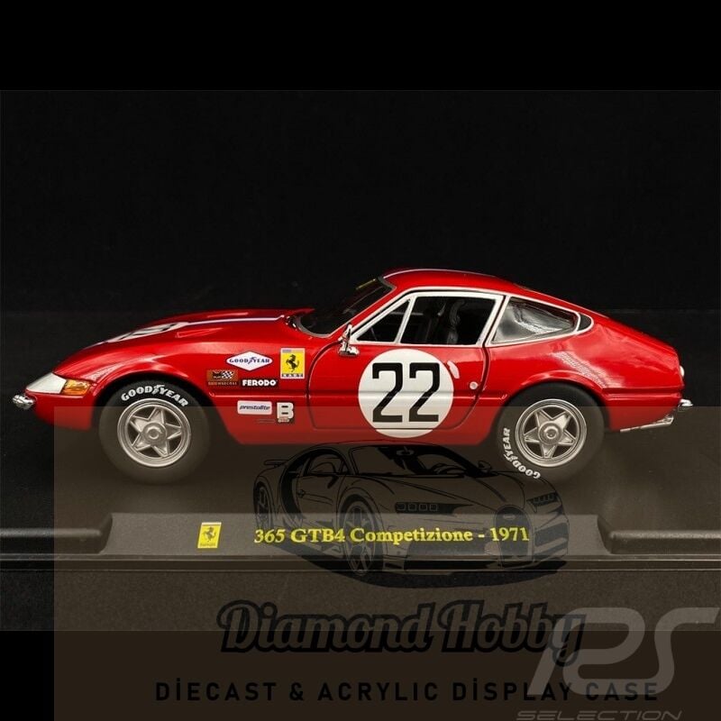 BURAGO 1/24 FERRARİ 365 GTB4-Competizione-1971