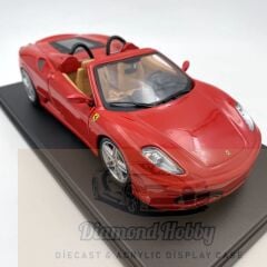 BURAGO 1/24 FERRARİ F430 Spider-2005 kırmızı