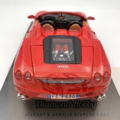 BURAGO 1/24 FERRARİ F430 Spider-2005 kırmızı