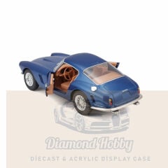 BURAGO 1/24 FERRARİ 250 GT Berlinetta passo corto MAVİ RENK