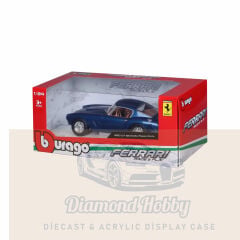 BURAGO 1/24 FERRARİ 250 GT Berlinetta passo corto MAVİ RENK