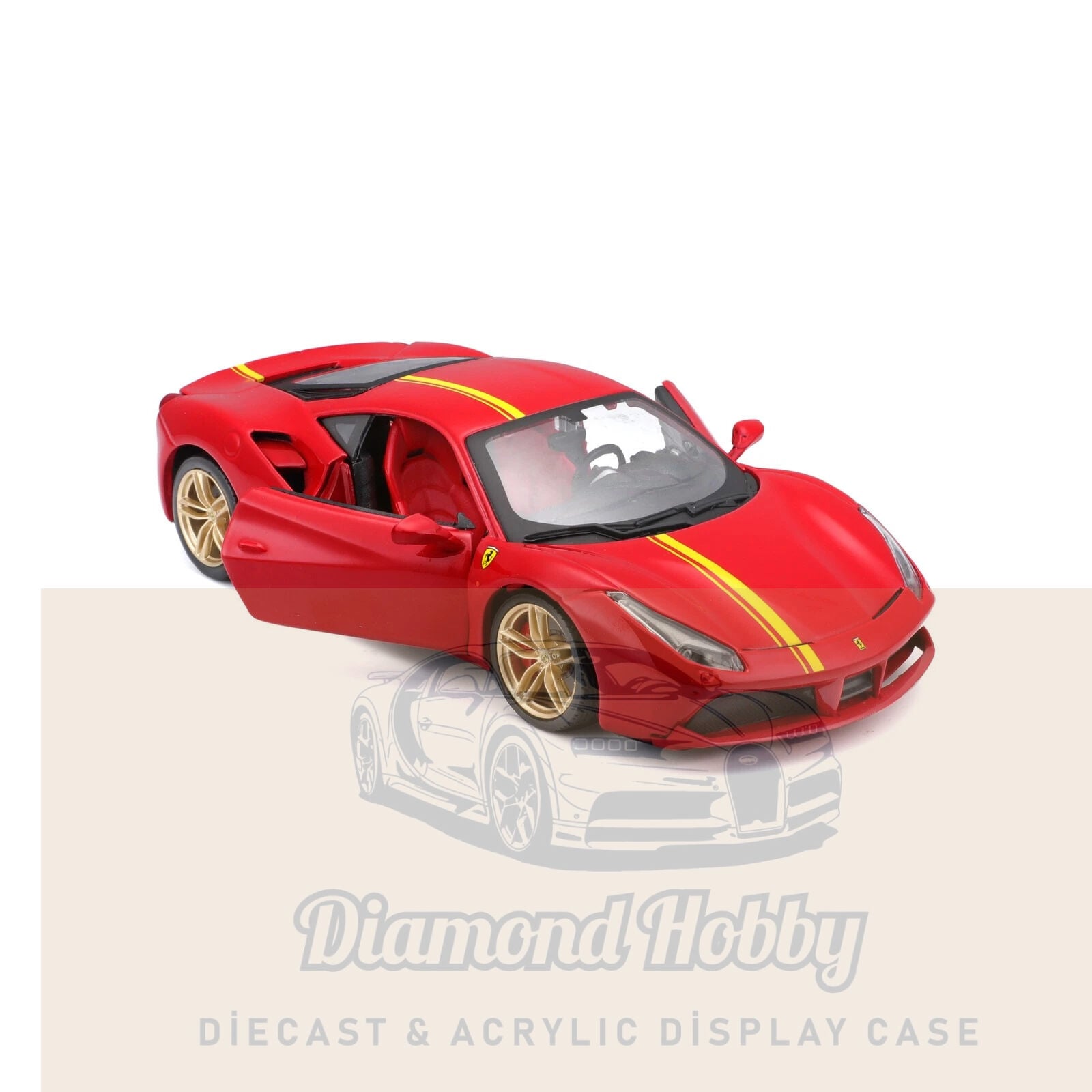 BURAGO 1/24 FERRARİ 488 GTB