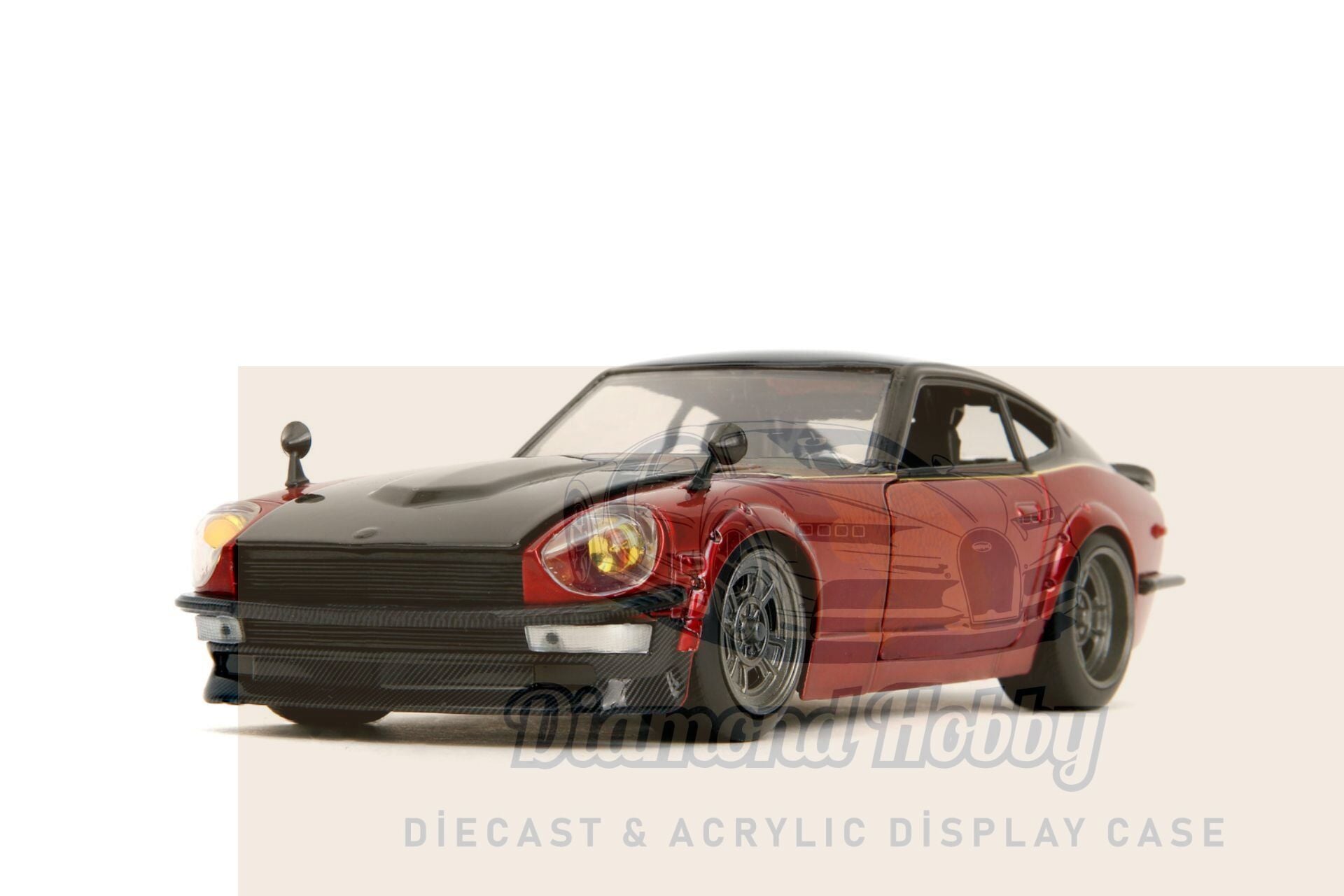 JADA TOYS 1/24 ÖLÇEK FAST&FURIOUS 1972 DATSUN 240Z