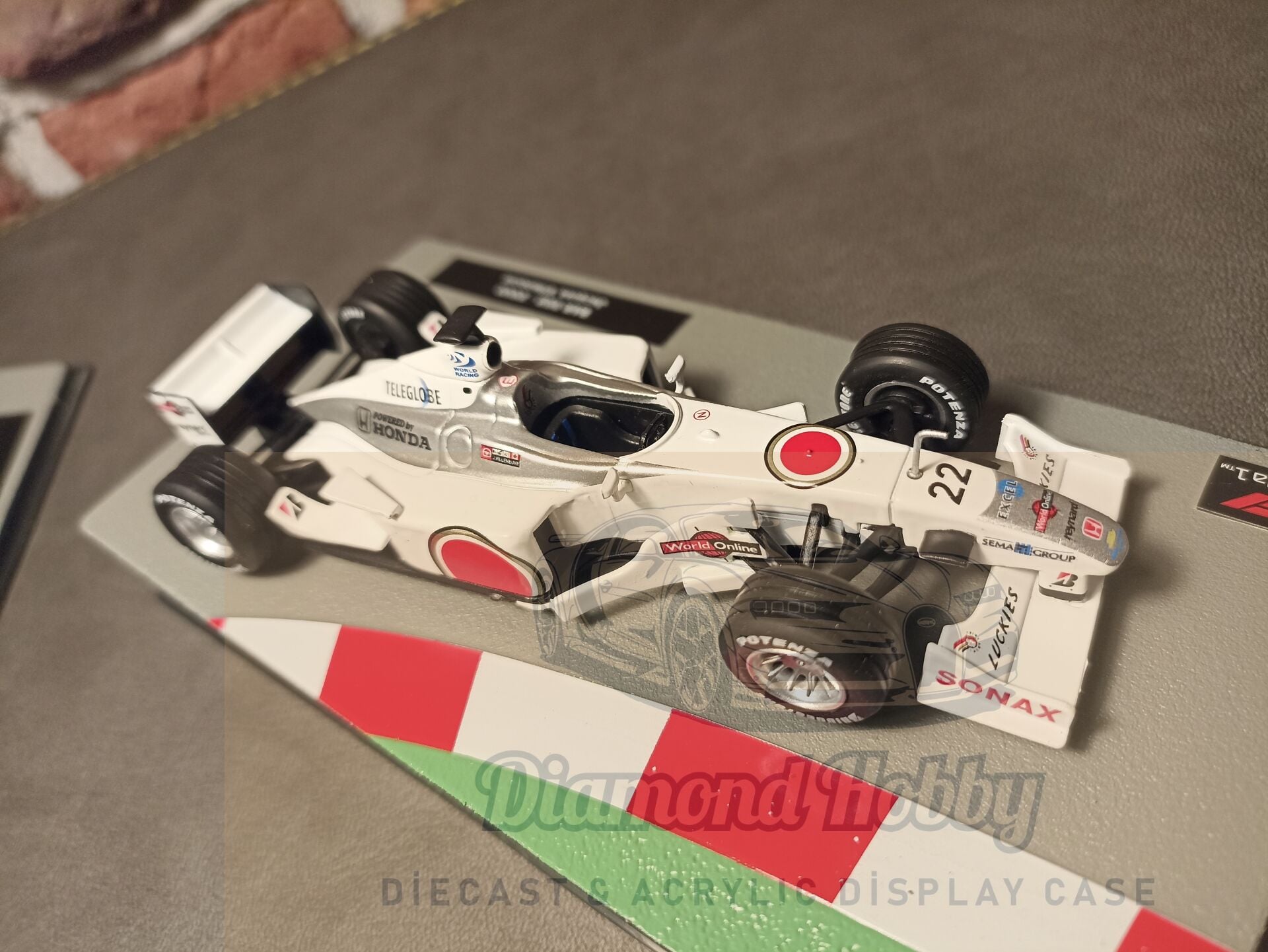 ALTAYA 1/43 FORMULA1 (F1) BAR 002 - 2000 Jacques Villeneuve   2.EL