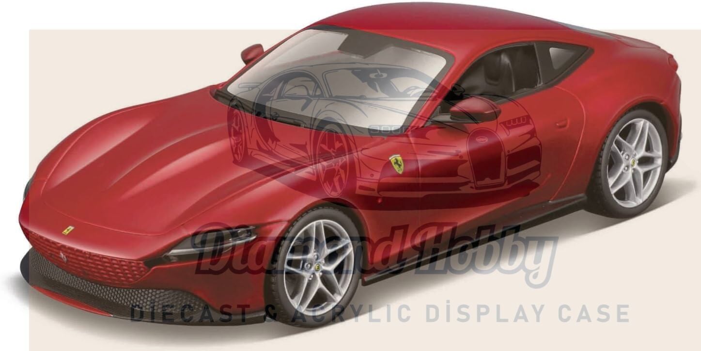 BURAGO 1/24 ÖLÇEK  FERRARİ ROMA -KIRMIZI RENK