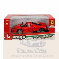 BURAGO 1/24 ÖLÇEK  FERRARİ ENZO -KIRMIZI RENK